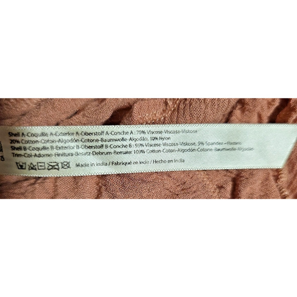 Free People Dress XS Intimately Adella Babydoll Mini Smocked Boho Fairy Lace - Picture 10 of 10